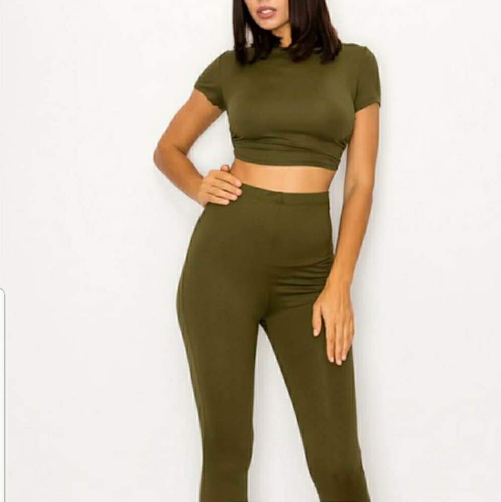 2 piece pants set